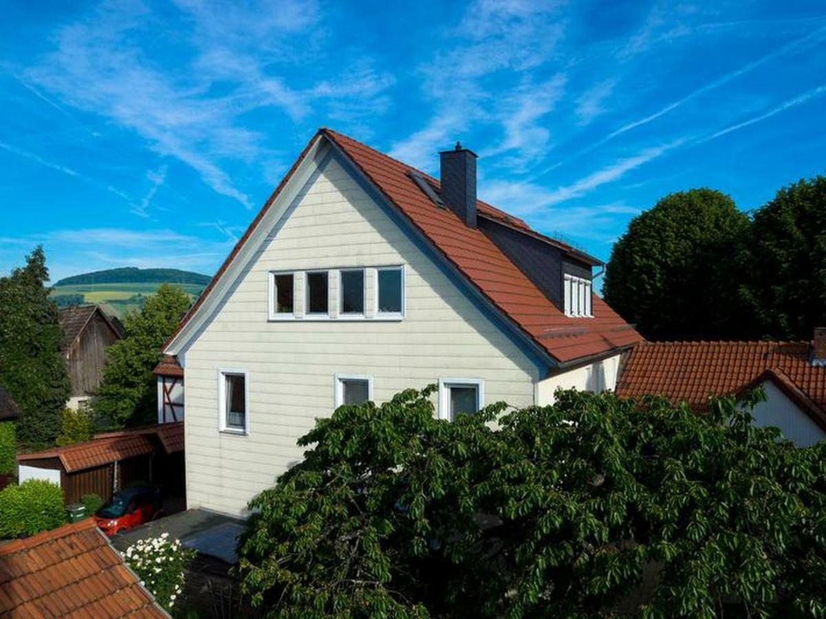 Ferienwohnung Zur Burg Trendelburg Exterior foto